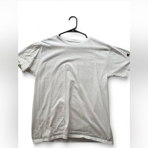 Champion Classic White Short Sleeve Tee with Logo Size M Mens